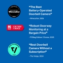 Tapo vaizdo durų skambutis, TP-Link, Tapo D235, 5 MP, 1.18mm, F1.8, IP66, H.264, Micro SD iki 512 GB