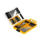 Dewalt Urbjma&scaron;īnu un muciņu ar uzgali komplekts DT70784-QZ 100 gab., 1/4 Hex, dažādi diametri, TOUGHCASE+