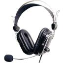 A4Tech Austiņas EVO Vhead 50 A4TSLU09264, 2m, 32 &Omega;, 20-20 000 Hz, stereo, regulējams galvas apmale, mikrofons