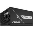 Asus Prime-750G toiteplokk 90YE00U3-B0NA00, 750 W, 100-240 V, aktiivne PFC, 20+4 kontakt ATX, 1 ventilaator, must