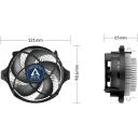 Arctic CPU кулер Alpine 23 CO ACALP00036A, 90мм, 200-2700 RPM, 0.3 сон, 1 вентилятор, Алюминий/Пластик