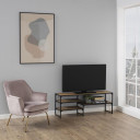 TV galds SEAFORD 120x33xH46cm, ozols AC82371 Allit