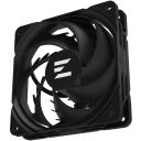 Zalman Ventilaator ZM-AF120 Black, ZM-AF120 Black, 120mm, 2000 p/min, 29.7 dB, 4-pin (PWM), 1 tk.
