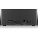 Raidsonic dokstacija IB-1121-C31, 1x HDD/SSD, 10 Gbit/s, USB 3.1 (Gen 2), Plug & Play, HotSwap