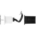 Emos LED Sissehitatud Seinalamp AMAL ZC0108, 12 x 5 cm, 1,5 W, Soe Valge, IP65, 60 lm, Alumiinium, Klaas