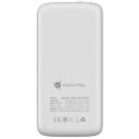 Navitel PWR10 MX White, 10000mAh, 3.7V, 37Wh, 2xUSB-A, kahepoolsed USB-C, mikro-USB, &uuml;lekoormuse kaitse