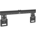 Maclean MC-481 ultra &otilde;huke seinakinnitus teleritele, 37-80", 75kg, VESA 600x400, must, kalde reguleerimine, teras