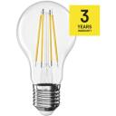 Emos LED lemputė FILAMENT A60 ZF5147, 3,8 W, 806 lm, 230 V, 50 000 valandų, E27, &scaron;ilta balta, 360&deg;, 4 lustai