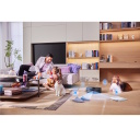 Sausam ir drėgnam valymui skirtas robotas dulkių siurblys su Li-Ion 5200 mAh baterija, 16200 Pa siurbimo galia ir 3 L dulkių konteineriu Juodas V15 Midea