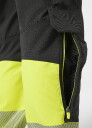 Hi-vis pants Icu Brz, 4-way stretch, C46, Helly Hansen, 77500_369-C46, yellow/black, EN ISO 20471:2013 Class 1