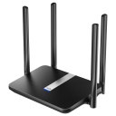 LT500 AC1200 4G LTE Cat4 maršrutētājs divjoslu WiFi SIM VPN Mesh ārējās antenas melns Cudy LT500OUT