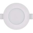 Emos LED prožektorius LORI ZV1163, 4,5 W, 345 lm, IP65, 110&deg;, 2700/4000 K, įmontuojamas, plastikas