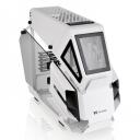 Thermaltake AH T200 TG Snow CA-1R4-00S6WN-00, valge, 10.8kg, karastatud klaas, Micro ATX, Mini ITX, Micro Tower, 5 ketta pesa
