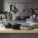 Čuguna katls apaļ&scaron; &Oslash;26cm / 5,3L matēts melns 02726090 Le Creuset