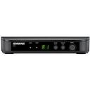 Shure BLX24E/SM58-H8E, bezvadu vokālais sistēma, 010-04-754, 518-542 MHz, 100 m, 2 AA akumulatori, 1 XLR izeja, 1 6.35 mm izeja