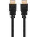 Goobay Ātrdarbīgs HDMI kabelis ar Ethernet 61161, 5 m, 4K60Hz, vīrie&scaron;u savienotāji, dubultā aizsardzība