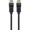 Goobay DisplayPort kabelis 2.0/2.1, 74748, 2 m, 40 Gbit/s, 4K60Hz, 8K120Hz, 32 audio kanāli, UHBR10, G-Sync, FreeSync