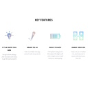 Portatiivne Bluetooth peo k&otilde;lar RGB valgustusega kuni 8 tunni aku t&ouml;&ouml;ajaga Ultra Bass mikrofoni/instrumendi sisenditega ja IPX4 Vegas Must 1073414 KLIPSCH