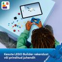 Lego Konstruktors 77117, 126 gab., Sonic minifigūra, Haosa smaragds, 3 Zelta gredzeni