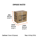 Nihik 150mm, roostevaba teras, täpsus 0,02mm 14394 CAL-6MP Truper