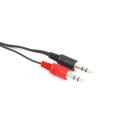Sbox K&otilde;rvaklapid HS-201, 30mm, 20Hz-20kHz, 32&Omega;, 105dB&plusmn;3, omnidirectional, 1,8m, must, kaabel, mikrofoniga