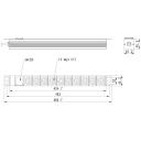 Gembird Pagarinātājs EG-PDU-10C132C19, 10xC13, 1U, 16A, C20, 2m, melns