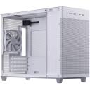 Asus Prime AP201 MicroATX Mini Tower 90DC00G3-B39000, 350mm, 205mm, 460mm, 5.8kg, Mini Tower, balts, 1x 120mm ventilators