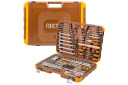 Įrankių rinkinys, FORSTIME, FT-42022-5, 202 dalys, 1/4", 3/8", 1/2" šešiakampės galvutės, plastikinė dėžė