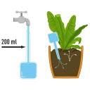 Plant irrigator, BIOOGROD, 720980, 200 ml, black