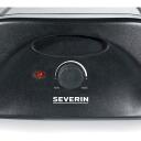 Severin Grill RG 9645, 1400 W, must, 8 pann, looduslik kivi plaat, elektriline, reguleeritav termostaat