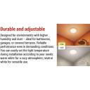 Emos LED prožektorius LORI ZV1163, 4,5 W, 345 lm, IP65, 110&deg;, 2700/4000 K, įmontuojamas, plastikas