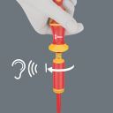 Комплект отверток Kraftform Kompakt VDE 15, Wera, 006605, 15 предметов, 1,2-3,0 Нм, изолированный 1000 В