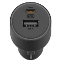 Super jaudīgs 67W universāls adaptīvs auto 12–24V mobilo iekārtu lādētājs ar USB-A un USB-C BHR6814GL Xiaomi