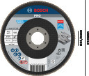 Mazām leņķa slīpma&scaron;īnām PRO X571 VĒDEKĻVEIDA DISKS, 2608607320 BOSCH