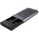 Lindy SSD korpusas 43382 USB 3.2 Gen 2x2, Dviejų M.2 NVMe, Klonavimo funkcija
