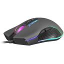 Fury Vadu spēļu pele NFU-1699, 500-6400 DPI, 7 pogas, 160 m, USB, simetrisks dizains, RGB apgaismojums