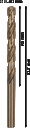 Urbjma&scaron;īnām/skrūvgriežiem PRO STAINLESS STEEL HSS-CO SPIRĀLVEIDA URBIS, 2608585895 BOSCH
