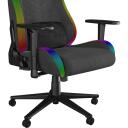 Genesis Spēļu krēsls 660 RGB NFG-2246, 129-136cm, 45-52cm, 20.5kg, 5 ritentiņi, ergonomisks, regulējami roku balsti