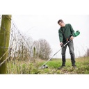 Bezvadu zāles trimmeris HIKOKI CG18DAW4Z, 18V, 230 mm griešanas diametrs, 49 minūšu darba laiks