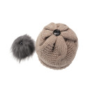 Merino cepure ar noņemamu bumbuli, ļoti silta un mīksta, R021072, Origin Outdoors