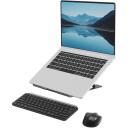 Fellowes Alumia kaasaskantav s&uuml;learvuti alus 100138868, 15", must, alumiinium, reguleeritav k&otilde;rgus, libisemiskindlad padjad