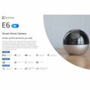 E6 CS-E6 v2 iekštelpu panorāmas 5MP 2K viedā Wi-Fi / LAN 360 kamera MicroSD / Nakts redzamība pelēka Ezviz CS-E6-V2