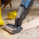 Daugiapaviršis plovimo įrenginys su plovimo funkcija 290W 340W tiksliu kraštų valymu CrossWave EdgeFind Select juodas lake blue sidabrinis 4136N Bissell