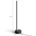 Philips Hue Hue Gradient Signe galda lampa 8718696176245, 1040 lumeni, 2000-6500 K, Bluetooth vadība, kontrolē līdz 10 gaismekļiem
