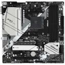 Asrock Материнская плата B550MPRO4, AM4, 128 ГБ, 4 DIMM, 3 M.2, 6 SATA3, 2 USB 3.2 Gen2, 7.1 CH HD Audio, RGB