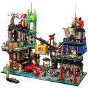 Lego NINJAGO NINJAGO City Markets 71799, 6163 elementu, 21 figūriņas, 14+ gadi