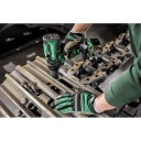 Bezvadu trieciena uzgriežņu atslēga HIKOKI WR36DFW2Z, 36 V, 1900 Nm, bezsuku motors, IP56 aizsardzība