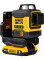 Ristjoonlaser 18V (1x2.0Ah) rohelised jooned DCLE34031D1-QW DEWALT