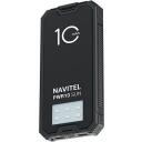 Navitel PWR10 Sun, 10000mAh, no saules paneļa/no elektrotīkla, LED lukturītis, atliku&scaron;ais uzlādes indikators