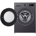LG Pesumasin F4X1009NMB, 9 kg, 1400 RPM, A klass, esik&uuml;ljelt laadimine, auru funktsioon, Wi-Fi, grafiitmust